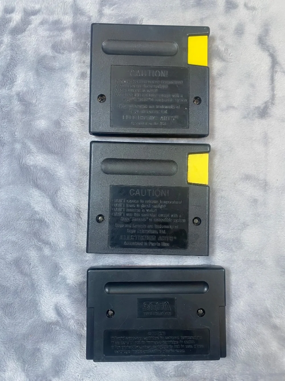 Lot of Sega Genesis Sports Games, NHL 95, Madden 93, and Joe Montana Football